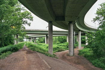 Autobahn A643 Mainz - Wiesbaden Schiersteinerbrcke 30