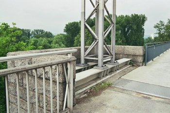 Autobahn A643 Mainz - Wiesbaden Schiersteinerbrcke 4