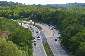 Autobahn A8 Karlsruhe Stuttgart Vollausbau Pfinztalbrcke Nttingen 27