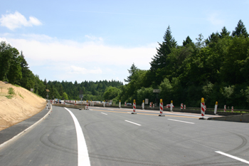 Autobahn A8 Karlsruhe Stuttgart Vollausbau Pfinztalbrcke Nttingen 45