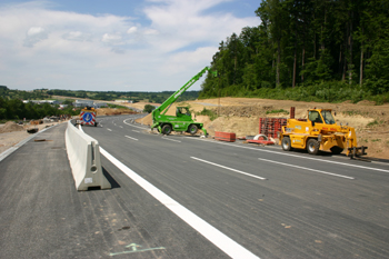 Autobahn A8 Karlsruhe Stuttgart Vollausbau Pfinztalbrcke Nttingen 46