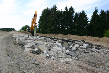 Autobahn A8 Karlsruhe Stuttgart sechsstreifiger Autobahnausbau Karlsbad Nttingen 66