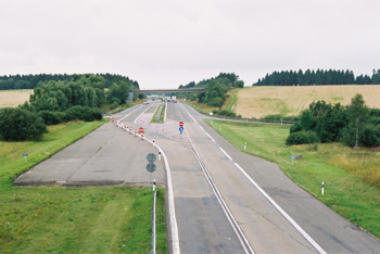 Autobahn A 1 Ausbauende Anschlussstelle Blankenheim 05