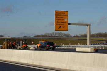 Autobahn A 33 Verkehrsfreigabe  Bielefeld 67