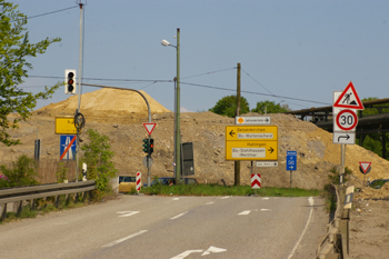 Autobahn A 40 Ruhrschnellweg Bochum Stahlhausen  Wattenscheider Straße 5