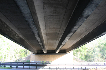 Autobahn A 43 sechsstreifiger Ausbau Recklinghausen Am Leiterchen Autobahnbrücke 26