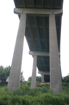 Autobahn A 45 Dortmund - Gießen Talbrücke Rinsdorf  Siegen Wilnsdorf 35