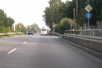 Autobahn A 72 Chemnitz - Leipzig Bundesstraße B 95 19