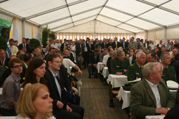 Autobahn A 8 Ausbau Günzburg - Augsburg 1.Spatenstich  Pansuevia 431