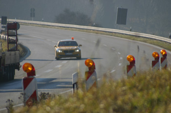 Autobahn A 8 Vollsperrung Albabstieg Drackensteiner Hang  Hohenstadt 88