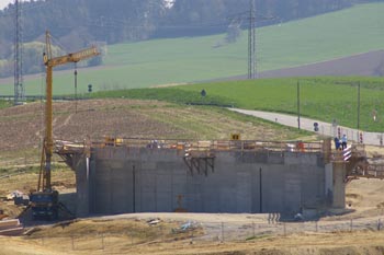 Autobahn A 94 München - Passau  Pastetten - Dorfen 86