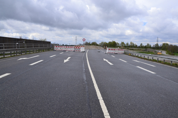 Autobahn A 99 Münchner Ring  Anschlußstelle Aschheim alt B 471 122