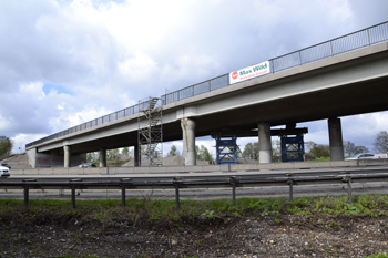 Autobahn A 99 Münchner Ring  Anschlußstelle Aschheim alt B 471 27