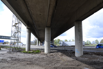 Autobahn A 99 Münchner Ring  Anschlußstelle Aschheim alt B 471 33