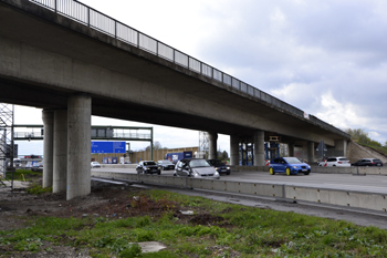 Autobahn A 99 Münchner Ring  Anschlußstelle Aschheim alt B 471 37