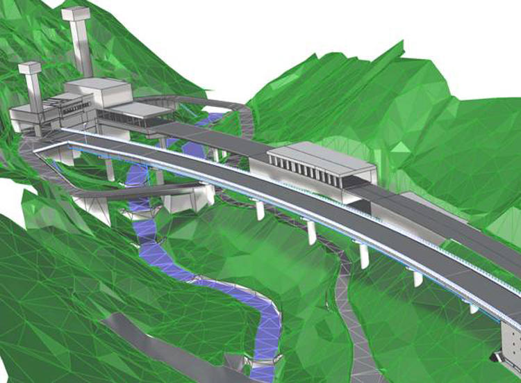 Autobahn Alpen sterreich Spatenstich Karawankentunnel-Brcke