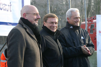 Autobahn BAB 2 Gesamtfreigabe sechstreifiger Ausbau  Minister Ramsauer Voigstberger Winfried Pudenz 96