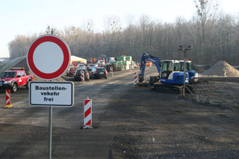 Autobahn BAB 2 Gesamtfreigabe sechstreifiger Ausbau  Parkplatz Kolberg 77