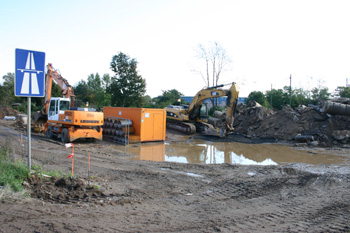 Autobahn Baustelle 4279