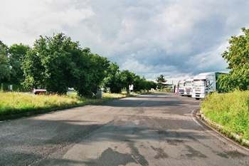 Autobahn Frankreich Parkplatz France Autoroute A31 Aire Les Menils 14