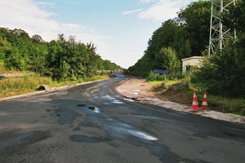 Autobahn Frankreich Parkplatz France Autoroute A31 Aire Les Menils 15