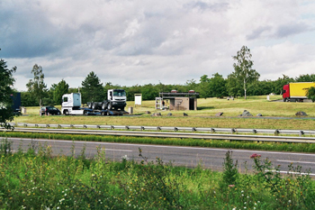 Autobahn Frankreich Rastplatz Autoroute France A31 Aire Bois du Juré 19