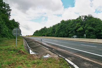 Autobahn Frankreich Rastplatz Autoroute France A31 Aire du val au Renard 35
