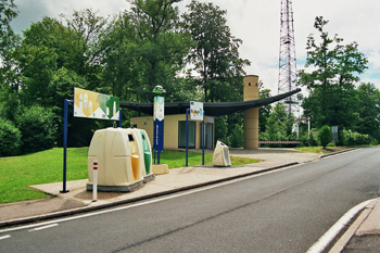 Autobahn Frankreich Rastplatz Autoroute France A31 Aire du val au Renard 36