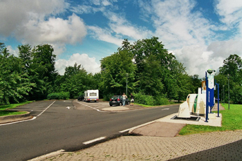 Autobahn Frankreich Rastplatz Autoroute France A31 Aire du val au Renard 37