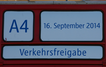 Autobahn Köln - Aachen Düren Kerpen Autobahnneubau Verkehrsfreigabe Autobahneinweihung Straßen.NRW 73