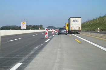 Autobahn Köln - Aachen Düren Kerpen Autobahnneubau Verkehrsumlegung 3
