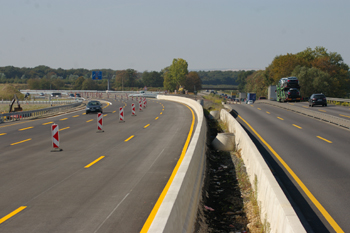 Autobahn Köln - Aachen Düren Kerpen Autobahnneubau Verkehrsumlegung 75