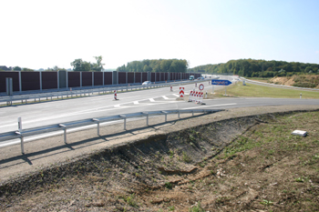 Autobahn Köln - Aachen Düren Kerpen Autobahnneubau Verkehrsumlegung  Elsdorf 41