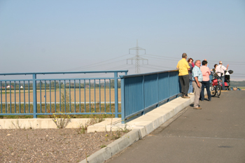 Autobahn Köln - Aachen Düren Kerpen Autobahnneubau Verkehrsumlegung  Schaulustige 20