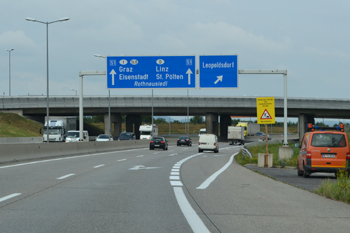 Autobahn Österreich Wien Schnellstraße Linz Salzburg Graz 16
