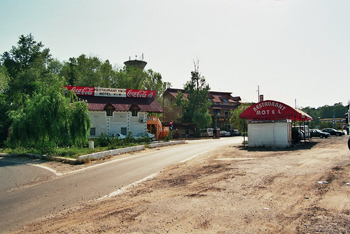 Autobahn Rumnien A1 Autostrada Pitesti - Bukarest Bucuresti Raststtte Tankstelle km 36 02