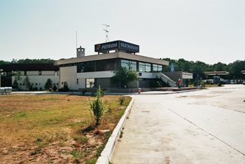 Autobahn Rumnien A1 Autostrada Pitesti - Bukarest Bucuresti Raststtte Tankstelle km 36 04