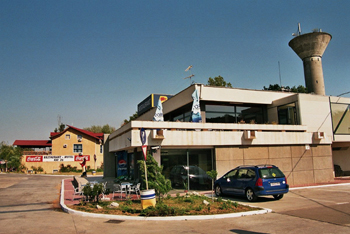 Autobahn Rumänien A1 Autostrada Pitesti - Bukarest Bucuresti Raststätte Tankstelle km 36 29