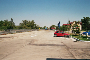 Autobahn Rumänien A1 Autostrada Pitesti - Bukarest Bucuresti Raststätte Tankstelle km 36 34