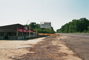 Autobahn Rumnien A1 Autostrada Pitesti - Bukarest Bucuresti Raststtte km 42 24