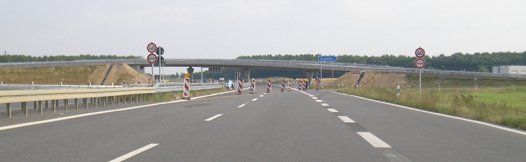 Autobahn Umfahrung Borna A 72 Chemnitz - Leipzig 30