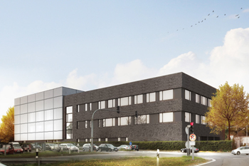 Autobahn Verkehrszentrale Leverkusen Opladen Visualisierung Copyright RKW Architektur