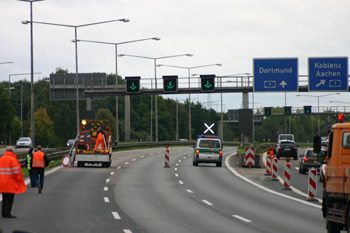 Autobahn Vollsperrung 3883