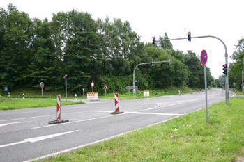 Autobahn Vollsperrung A52 Ruhrtalbrücke 70