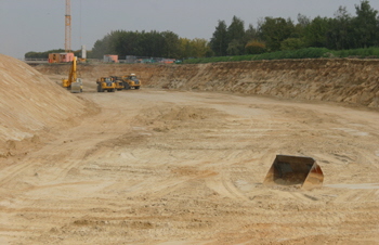 Autobahnbau A61 Venlo Kaldenkirchen  Bundesgrenze 822