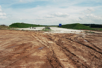 Autobahnbau A 72 Chemnitz - Leipzig Niederfrohna - Rathendorf10