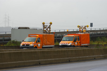 Autobahnbrücke Leverkusen Rheinbrücke Betriebsdienst Autobahnmeisterei A1 10