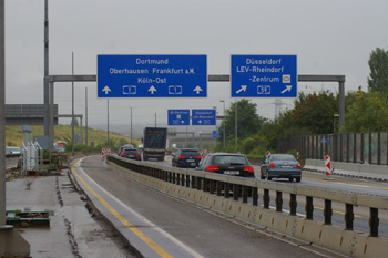 Autobahnbrücke Leverkusen Rheinbrücke Überbau Autobahn A1 37