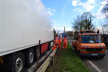 Autobahnbrücke Mainz-Mombach - Wiebaden-Schierstein Brückenhebung 00