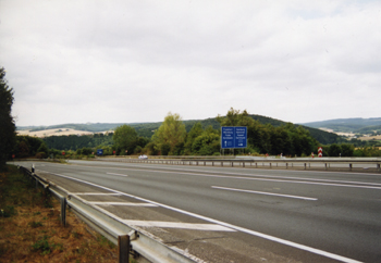 Autobahndreieck Kirchheim Bundesautobahnen A 7 A 4 1 190-09